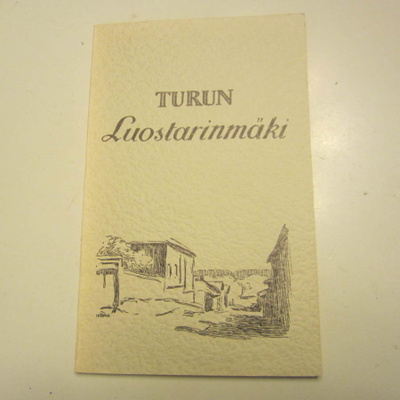 Turun Luostarinmäki opaskirja v. 1964