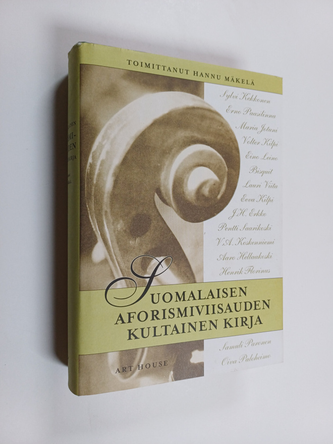 Suomalaisen aforismiviisauden kultainen kirja