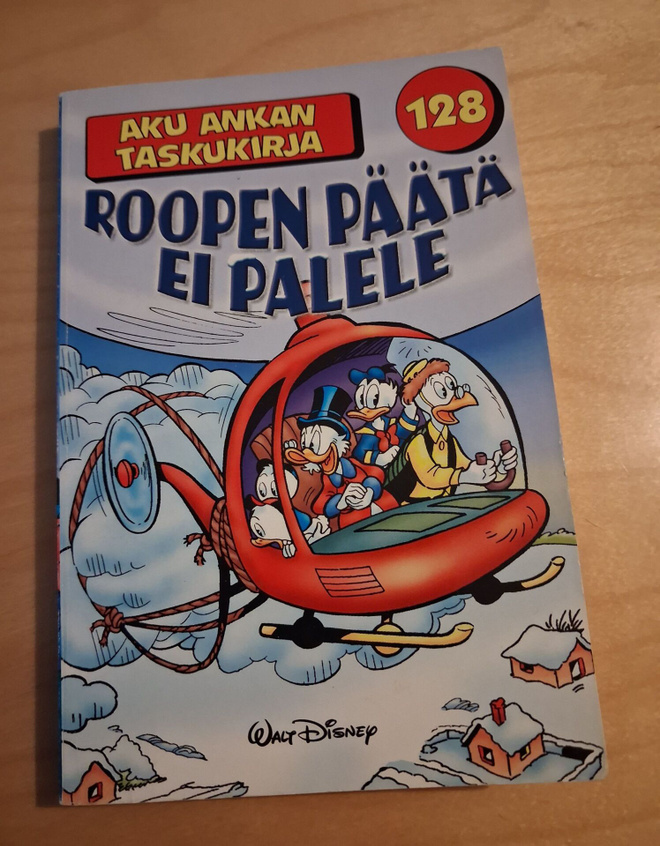 AKU ANKAN TASKUKIRJA 128