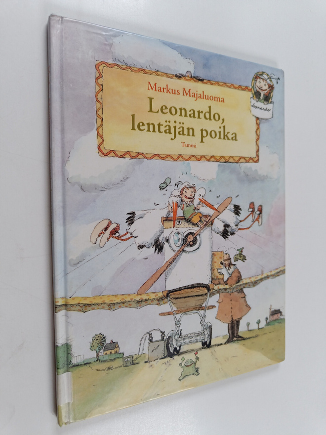 Markus Majaluoma : Leonardo, lentäjän poika