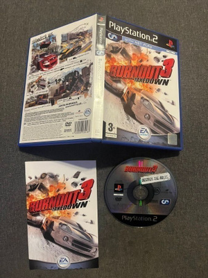 Burnout 3 - Takedown PS2 (Suomijulkaisu)