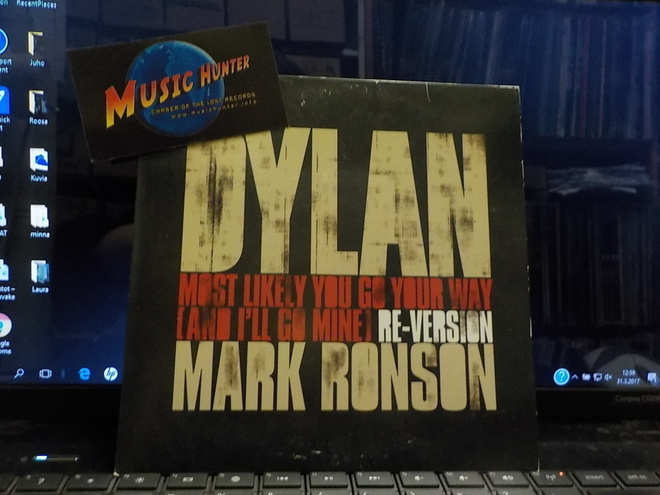 Bob Dylan - Most Likely You Go Your Way UK '07 M-/EX- 7" +