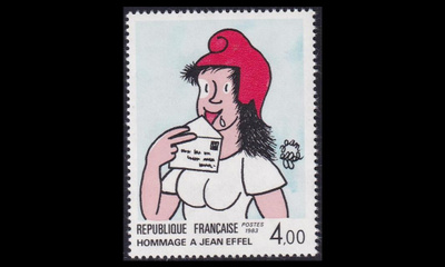 Ranska 2415 ** Jean Effel (1983)