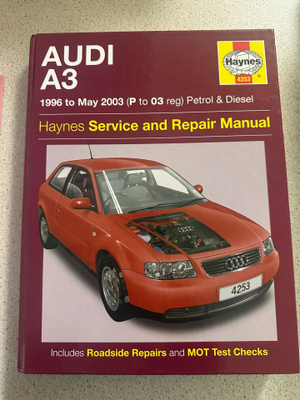 Haynes 4253 Audi A3 1996 - 2003 korjausopas