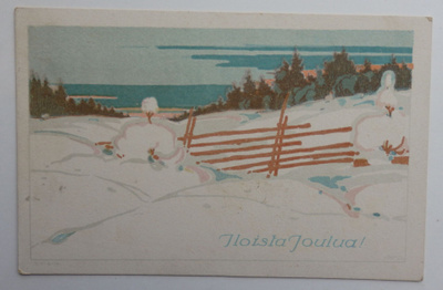 Aukusti Tuhka, Talvimaisema 1920-lukua