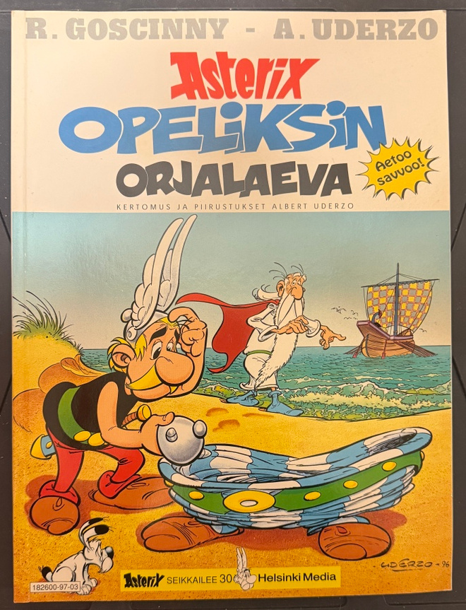 ASTERIX - OPELIKSIN ORJALAEVA / 2. PAINOS 1997