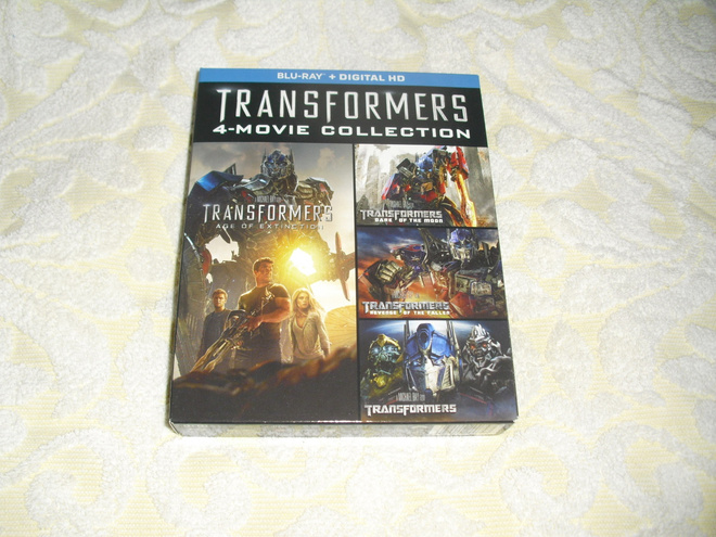 TRANSFORMERS (4-elokuvaa) BD, EI FI-text