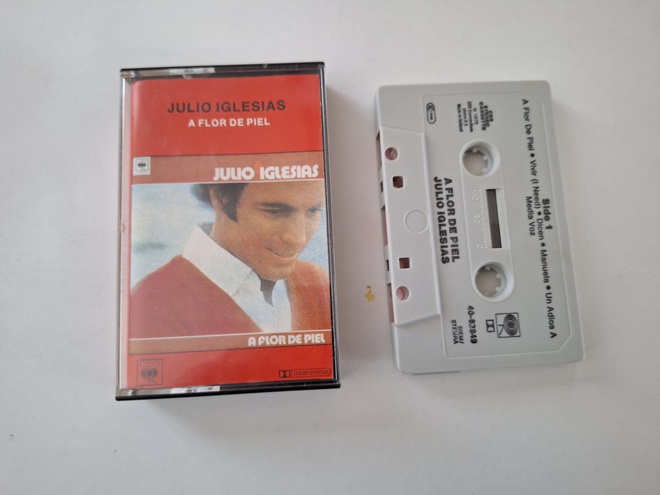 JULIO IGLESIAS - A FLOR DE PIEL c-kasetti