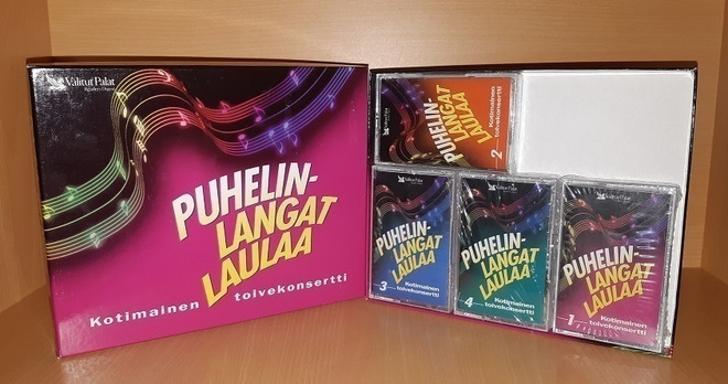 Puhelinlangat laulaa : toivekonsertti (4C-kas.) UUSI