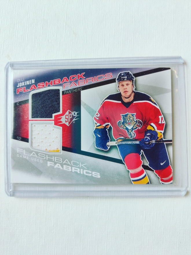 Olli Jokinen - 08-09 SPx Flashback Game-Used Fabrics