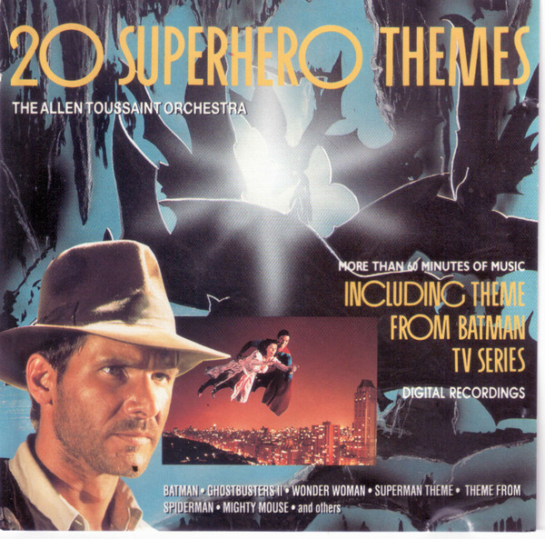 20 Superhero Themes (CD) MINT! The Allen Toussaint Orchestra