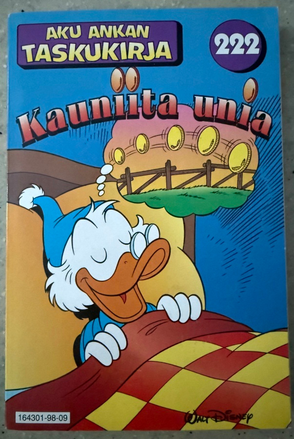[Kirja] AKU ANKAN TASKUKIRJA 222 - KAUNIITA UNIA