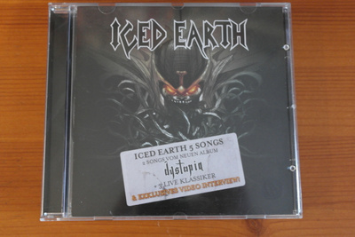 Iced Earth:Dystopia CD Promo.