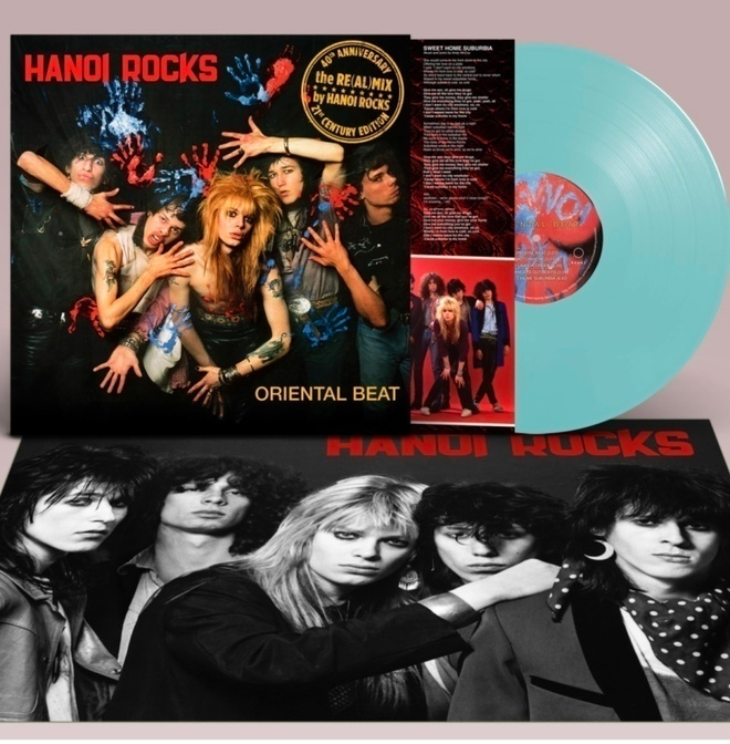Hanoi Rocks : Oriental Beat 40th Anniversary Re(al)mix - LP