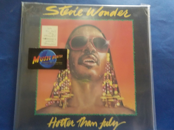 STEVIE WONDER - HOTTER THAN JULY - EU 2017 UUSI LP