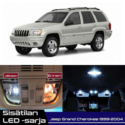 Jeep Grand Cherokee (WJ) Sisätilan LED-sarja 17-