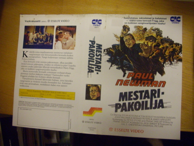Vhs kansipaperi Fix - MESTARIPAKOILIJA  (Sis.postikulut)