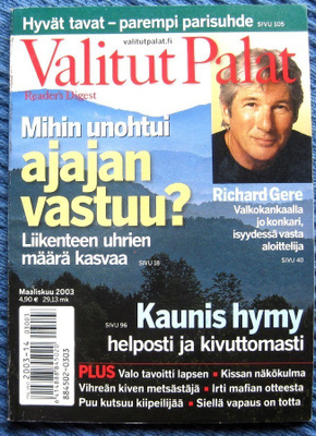 Valitut Palat lehti 5 kpl vv. 2003