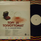 TOPI JA TOIVOTTOMAT  Se On Pienestä Kiinni - LP 1984 KOELEVY - pikkukuva 2