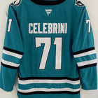 NHL FaniPaita San Jose Sharks MACKLIN CELEBRINI #71 uusi - pikkukuva 1