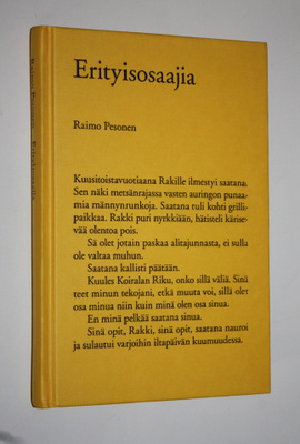 Raimo Pesonen : Erityisosaajia