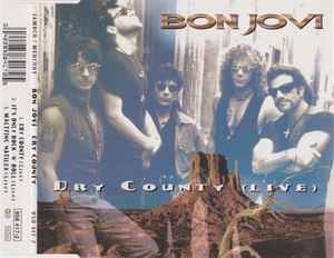 Bon Jovi - Dry County (Live) (CD) MINT!! Gold Autographed