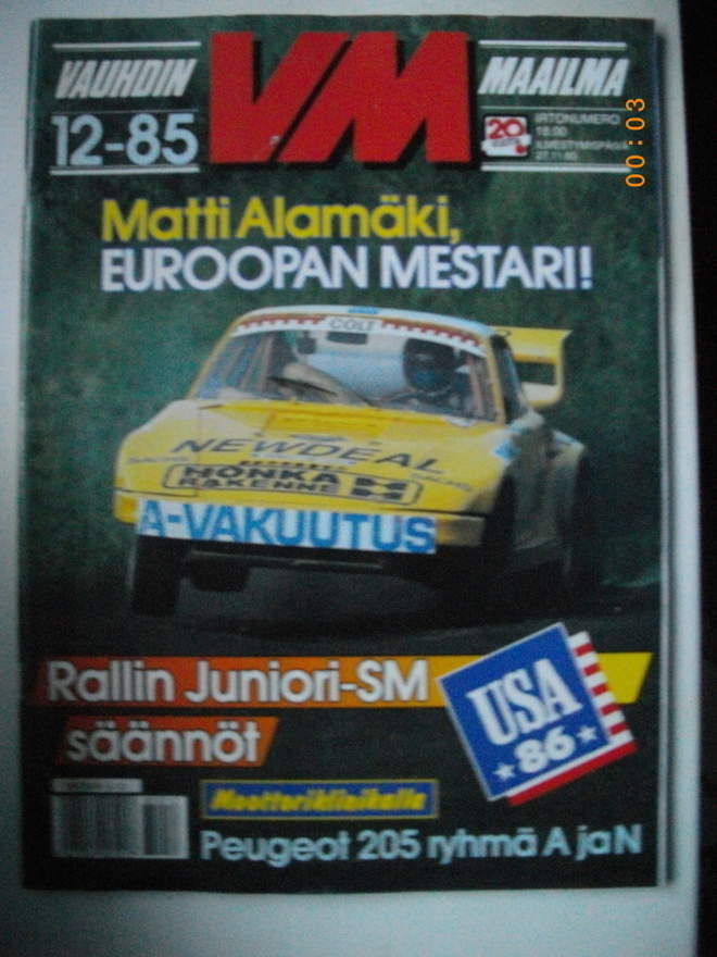 Vauhdin Maailma Nro 12/1985 (30.9)