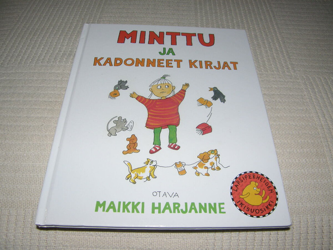 Maikki Harjanne Minttu ja kadonneet kirjat