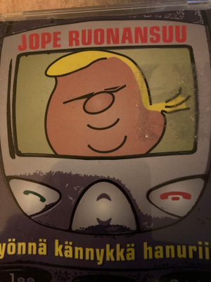 JOPE RUONANSUU: TYÖNNÄ KÄNNYKKÄ HANURIIN