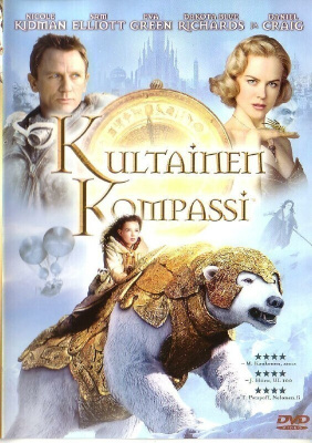 dvd, Kultainen kompassi (Nicole Kidman, Daniel Craig, Dakota
