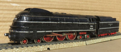 Märklin SK800 virtaviivainen höyryveturi