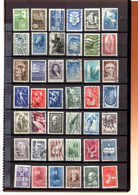 1950-1960 erä Suomea, leimatut
