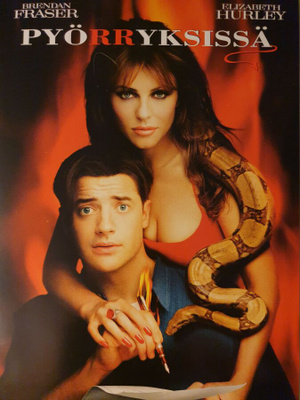PYÖRRYKSISSÄ DVD Brendan Fraser, Elizabeth Hurley