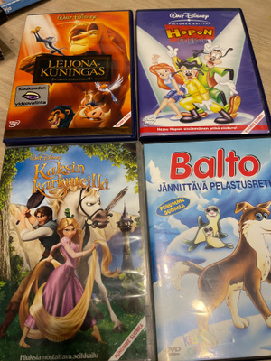 Disney ja seikkailu DVD paketti 14 leffa