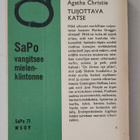 Agatha Christie: Tuijottava katse (1.p. 1965) SaPo 71 - pikkukuva 2