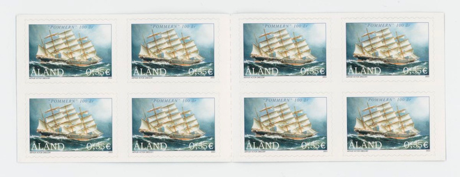 Ahvenanmaa 2003 Pommern 100 vuotta, vihko ÅV12**