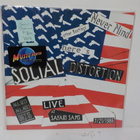 SOCIAL DISTORTION - LIVE AT SAFARI SAMS M-/EX+ LP - pikkukuva 1