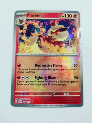Flareon (Poke Ball) Prismatic Evolutions 013/131