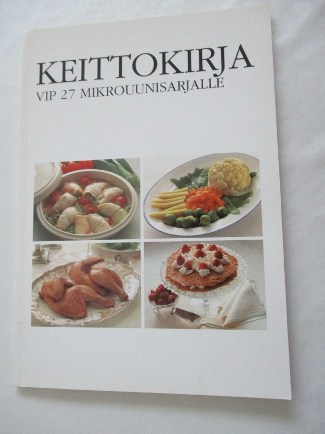 KEITTOKIRJA VIP 27 MIKROUUNISARJALLE