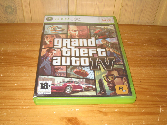 XBOX 360 Grand Theft Auto IV