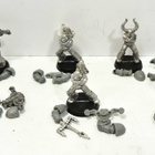 WH40K - 6kpl metallisia Chaos Space Marine figuuria [S21] - pikkukuva 1