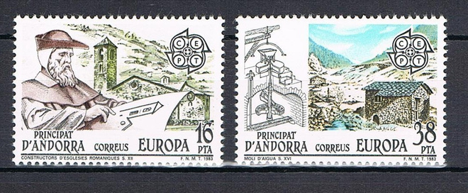 Andorra Esp 1983 - Europa CEPT  ++