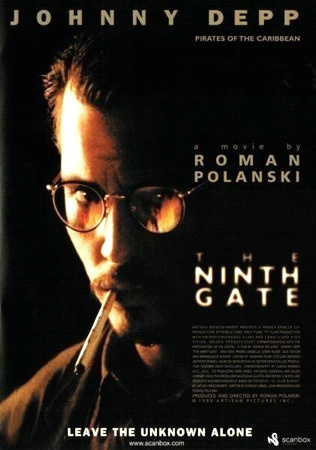 Yhdeksäs portti 1999 Roman Polanski. Johnny Depp DVD -- UUSI