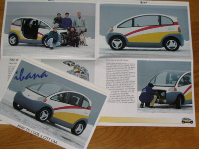 1994 Ibana Hybrid esite - KUIN UUSI - suomalainen - electric