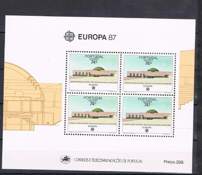 Portugal Azorit 1987 - Europa CEPT blokki ++