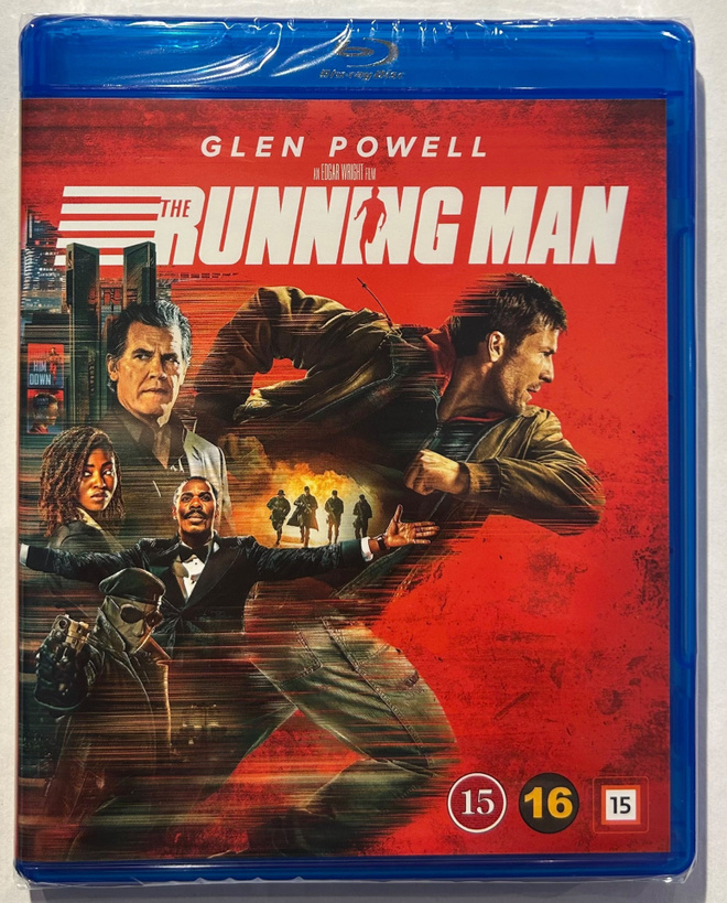 The Running Man (2025) - Blu-ray, uusi