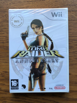 Wii: Lara Croft Tomb Raider: Anniversary (uusi, avaamaton)