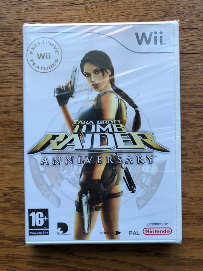 Wii: Lara Croft Tomb Raider: Anniversary (uusi, avaamaton)