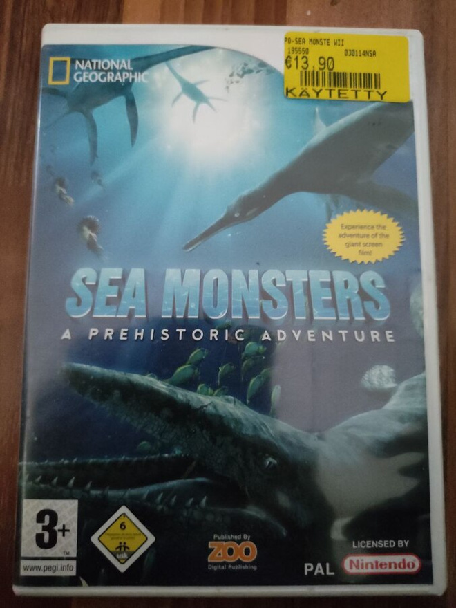 Sea Monsters: A Prehistoric Adventure PAL Wii