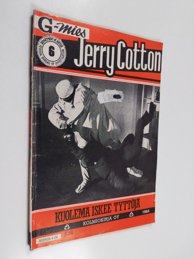 Jerry Cotton 6/1984 : Kuolema iskee tyttöjä